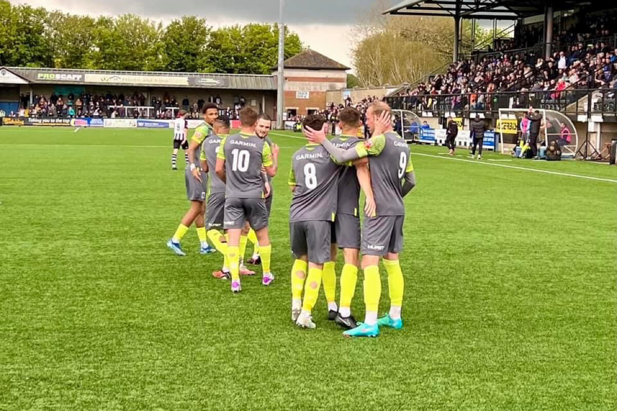 Goal Celebration-2_Dorchester Town vs AFC Totton_SLPDS-42_Sat27Apr2024.jpg