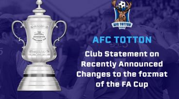 CLUB STATEMENT ON CHANGES TO FA CUP FORMAT