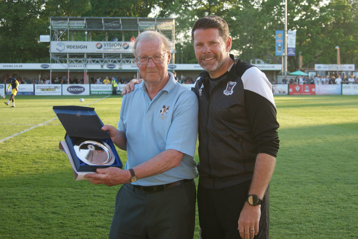 Paul Maiden_50 Years Service to AFC Totton_AFC Totton vs Dorchester Town_SLPDS-PO-Final_Wed30Apr2025.JPG