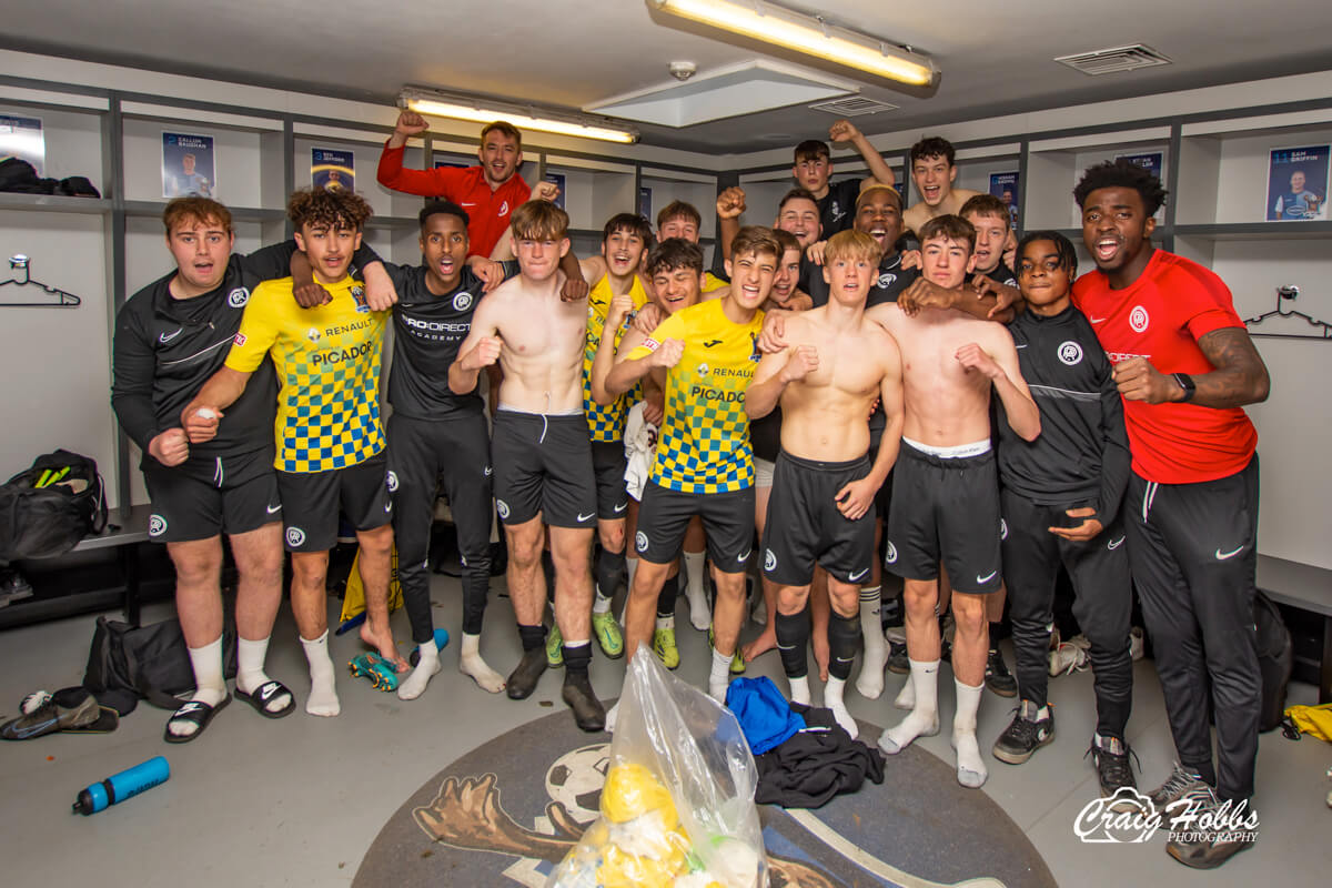 ProDirect Academy AFC Totton Celebrate Winning Tactic League T1 South Title.jpg
