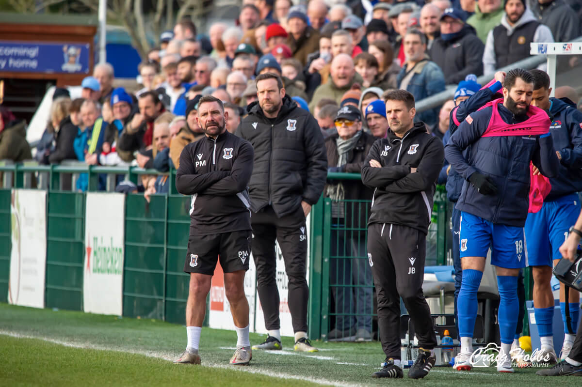 Paul Masters_Steve Hollick_Jimmy Ball_Management Team_AFC Totton vs Gosport Borough_SLPDS-26_Sat27Jan2024.jpg