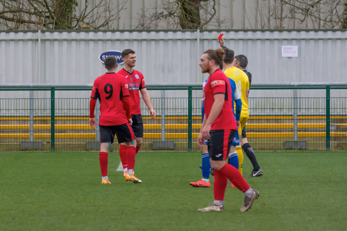 Alex Lambert_Red Card_AFC Totton vs Larkhall Athletic_SLD1S_05Mar22.jpg