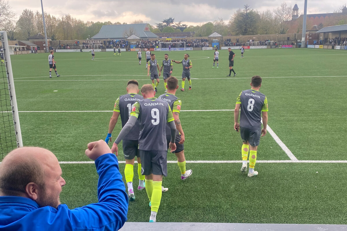 Goal Celebration-1_Dorchester Town vs AFC Totton_SLPDS-42_Sat27Apr2024.jpg