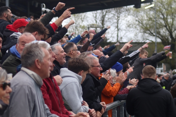 Fans at home to Salisbury.JPG