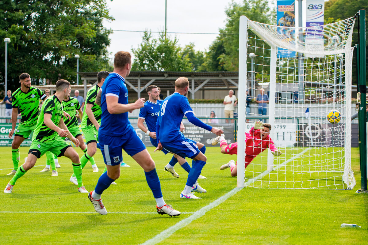 Tom Blair SCORES_AFC Totton vs Forest Green Rovers_Pre-Season-8_Sat03Aug2024.jpg