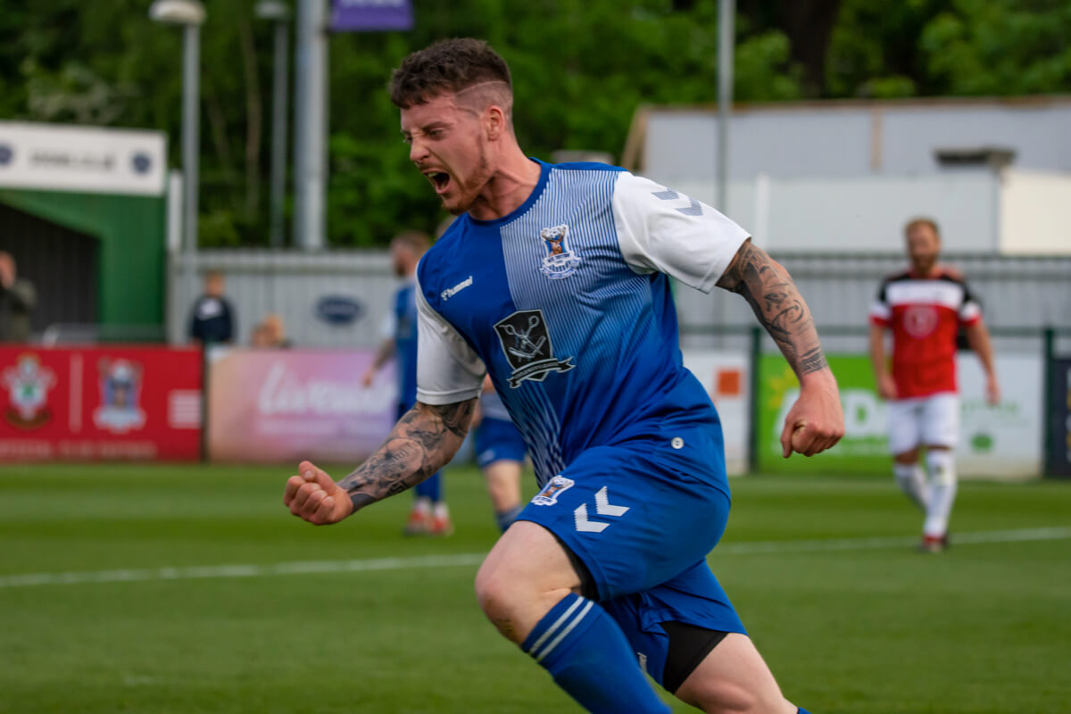 Tom Munday_Goal Celebration_AFC Totton Sunday vs Empire FC_SDFA Sunday Cup Final_Tue10May22.jpg