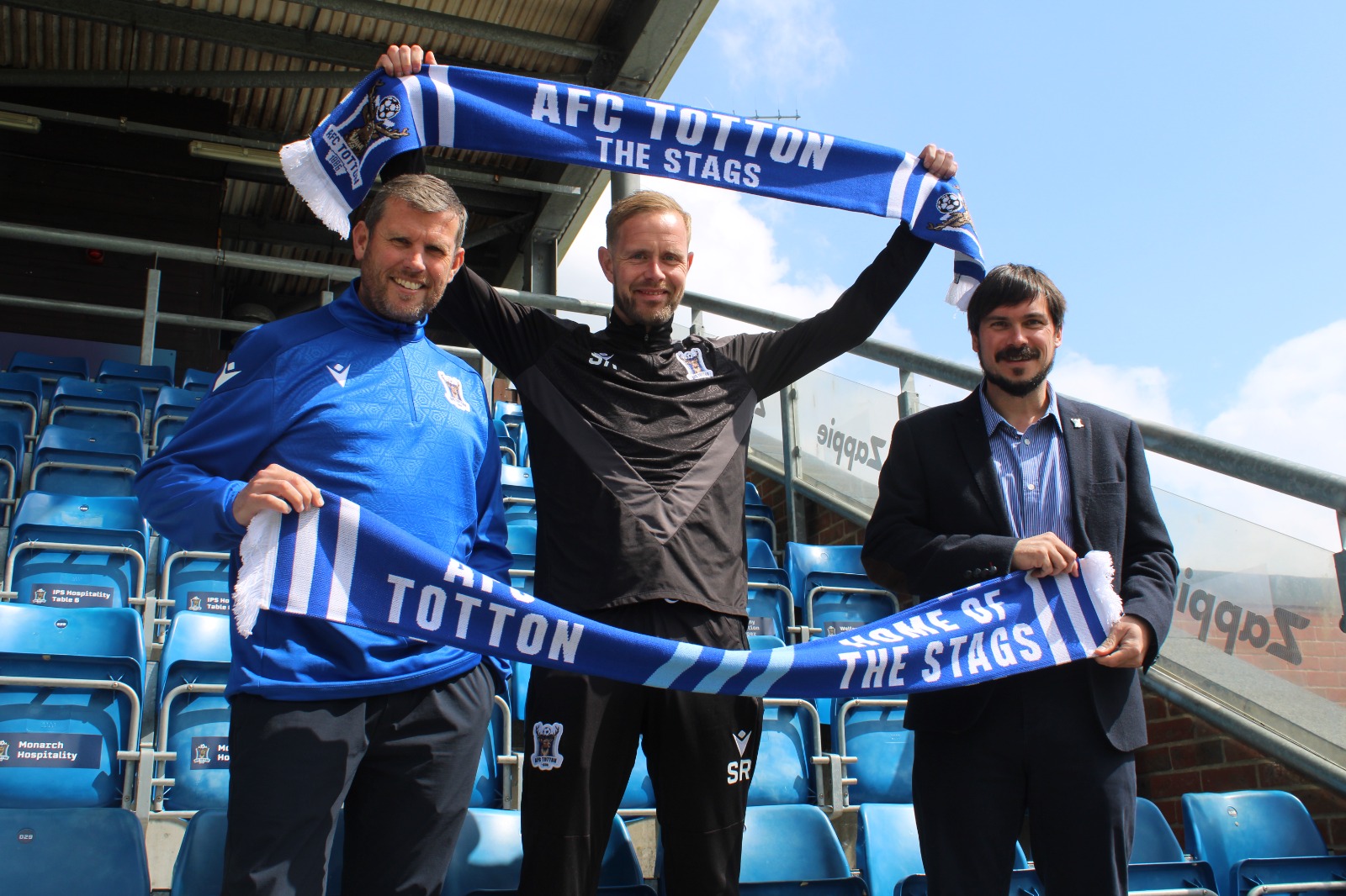 Scott, Dave and Kev managerial announcement.jpeg