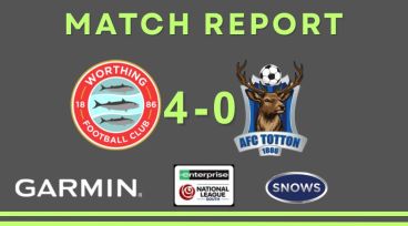 Totton Comfortably Beaten In Worthing