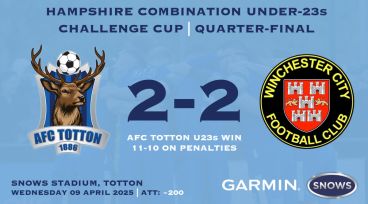 UNDER-23s REACH CHALLENGE CUP SEMI-FINAL VIA PENALTY SHOOT-OUT