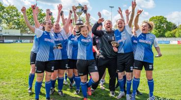 AFC TOTTON WOMEN RISE TO OCCASION TO LIFT THEIR FIRST TROPHY