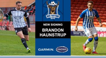 EX-PORTSMOUTH DEFENDER BRANDON HAUNSTRUP SIGNS FOR THE STAGS