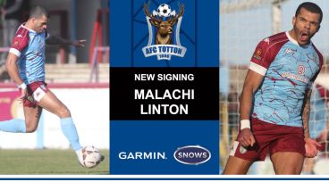 MALACHI LINTON SIGNS FOR THE STAGS