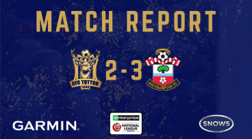Match Report: AFC Totton 2-3 Southampton XI