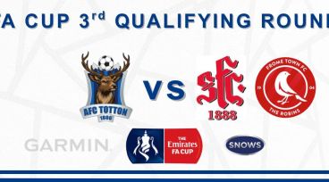 FA Cup Pits Totton At Home Against Frome Or Shaftesbury