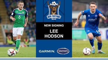 NORTHERN IRELAND INTERNATIONAL LEE HODSON SIGNS FOR AFC TOTTON