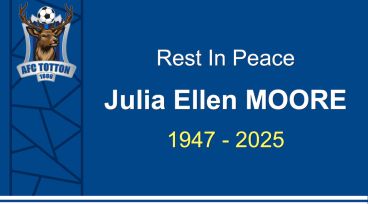 RIP AFC Totton Fan Julia Ellen MOORE