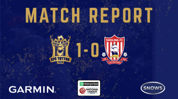 Match Report: AFC Totton 1-0 Sholing