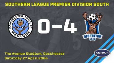 The LONG READ: Dorchester Town 0-4 AFC Totton, SLPDS#42