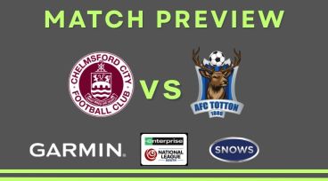 Match Preview: Chelmsford City (A) - 30th March 2026
