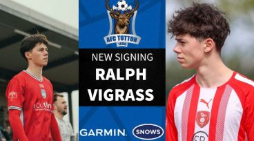 Dynamic Winger Ralph Vigrass Joins AFC Totton On Season-Long Loan
